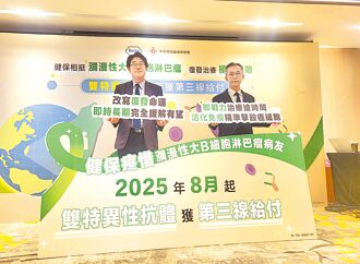 瀰漫大B淋巴瘤 健保給付新藥