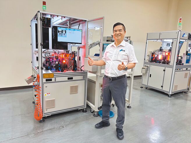 精湛光学在董事长吴俊男带领下正逐步透过科技AI人工智能迈向筛选的更高门槛，全面进军科技新领域。图／精湛提供