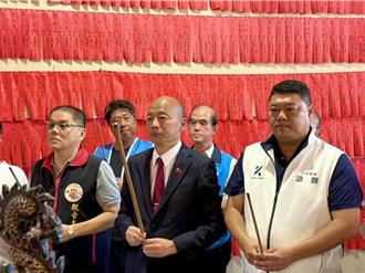 韩国瑜陪南投立委游颢车扫  痛斥罢免如同政治屠杀