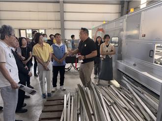 立院考察光電板處理廠提5決議 要求環境部加速處理廢板