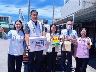 水林風災受創嚴重 立委攜手社福團體捐白米關懷