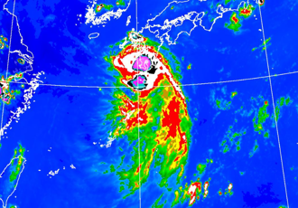 飛日本九州小心暴雨！鄭明典警告「玲玲颱風對流很強」：很容易成災