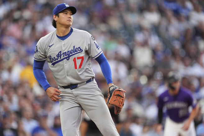大谷翔平先發4局失5分，投出本季最慘一役，賽後他也相當自責，直呼「丟臉的投球」。（圖／美聯社）