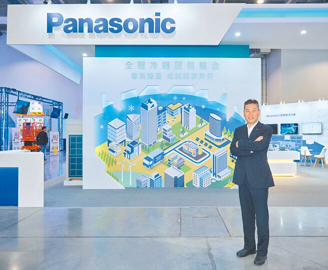 Panasonic凭藉多年累积的空调技术与冷链系统整合实力，协助企业建构更稳定、智慧、永续的冷链营运体系；图为台湾松下销售公司冷链空调整合方案本部总经理罗晧桓。图／Panasonic提供