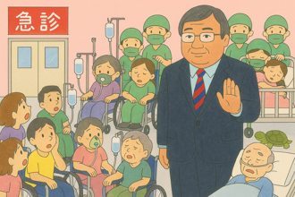 衛福部推AI畫作競賽 醫生成「急診擠爆圖」 部長尷尬了