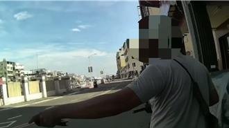 高雄男紅燈左轉被攔查　惱羞成怒攻擊員警遭判刑