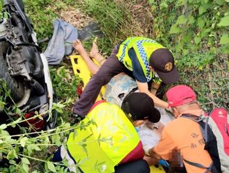 台中老翁騎車出門釣魚疑迷航 人在50公里遠田間尋獲