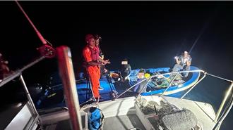 大陸海警船按月侵擾東沙 海巡強勢查扣越界漁船