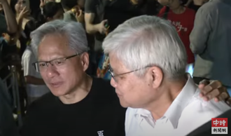 快閃來台為張忠謀慶生 黃仁勳與魏哲家、台積高層餐敘