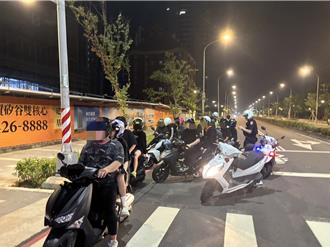 社群揪重劃區深夜聚集競速 中壢警快打部隊區域聯防開罰