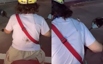 爆蛋喇牙離家出走「女騎士身上爬」 網驚：看了全身癢