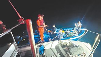 大陸海警船現蹤東沙 海巡驅離