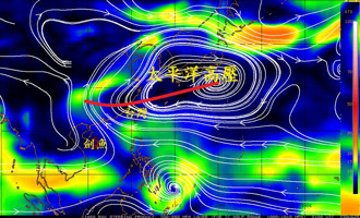 劍魚颱風結構完整「不易散」 鄭明典提1狀況 恐影響台灣