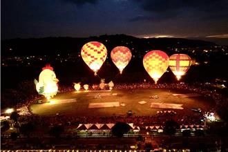 台中石岡熱氣球嘉年華下周登場 東勢警分局實施交管