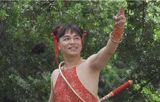 张峰奇变身「Man版春丽哪咤」！亲爹张魁看到竟爆粗口