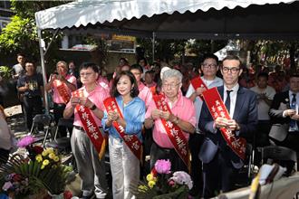 基隆法国公墓举办跨国普度 悼念先烈抚慰异乡灵魂