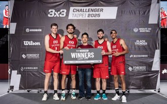 FIBA3x3台北賽》展現巴黎奧運金牌實力 阿姆斯特丹奪冠