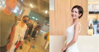 直擊》吳婉君遭家暴後低調現身高雄　神情緊張頻張望
