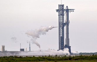 SpaceX星舰第10次试飞 地面系统出错临时喊卡