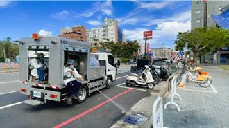 楊柳颱風重創台東！「防疫消毒車」出動 全面噴藥防堵病媒蚊