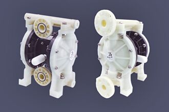 迪晟氣動式隔膜泵浦 耐酸鹼