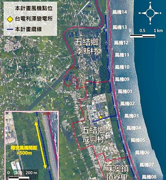 陸域風機9／2說明會 藍委率眾抗議