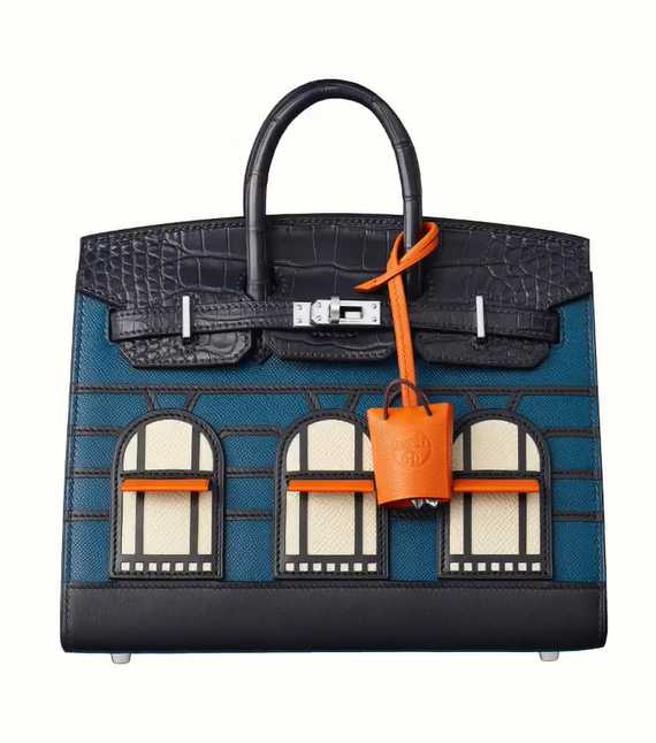 節目播出後，有網友質疑林國基的柏金包皮革跟設計不太一樣。（圖／翻攝自愛馬仕官方IG）