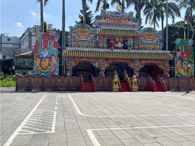 头份市永贞宫将从农历7月7日起，连续3天举办普度大会。（读者提供／谢明俊苗栗传真）