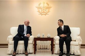 上周見谷立言  顧立雄曝與軍事交流有關