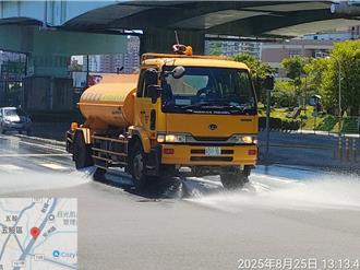 五股中午飆破38度首現高溫紅色燈號 新北啟動高溫應變