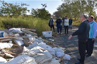 苗栗要設營建廢棄物處理場 鍾東錦：別讓亂倒成常態