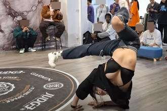 台正妹舞者在日本爆红 地板动作「大走光」 21秒片吸百万观看