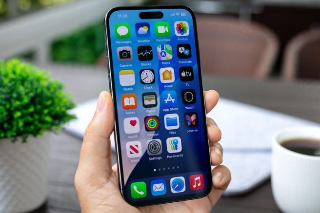 不少人都有iPhone容量常不足的情况，3C达人教9招清空间。（示意图，shutterstock／达志）