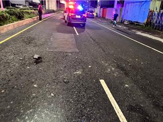 高雄騎士疑輾碎石摔車不治 警要追釀禍石塊哪裡來