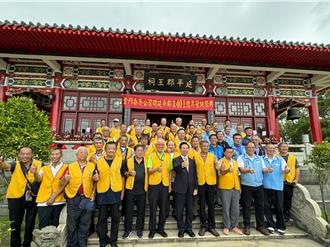 金門公祭延平郡王401周年聖誕 76歲不老騎士跨海朝聖