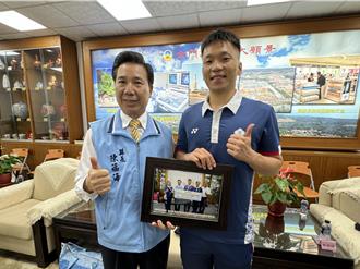 「金門之光」李洋接運動部長  陳福海發文祝賀