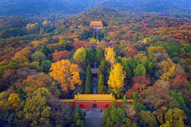 明太祖朱元璋與馬皇后合葬的「明孝陵」，是中國現存規模最大帝王陵墓之一。（示意圖：Shutterstock／達志）