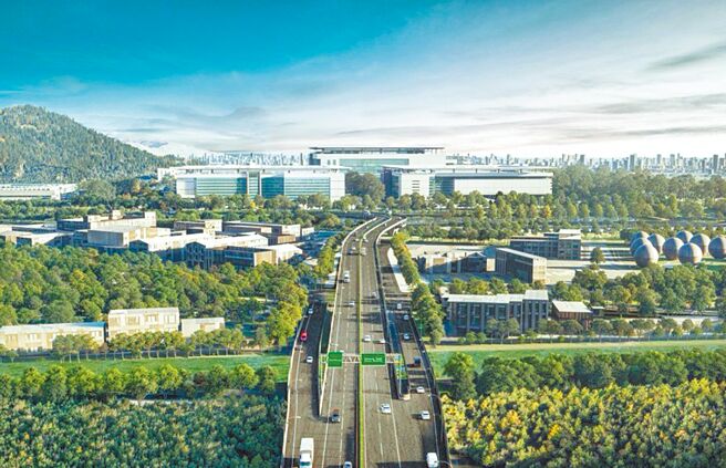 內政部都市計畫委員會26日審議通過「楠梓園區聯外交通路網都市計畫變更案」，將新增國道1號楠梓交流道聯絡道等工程，預期將大幅提升左營與楠梓地區交通機能。（高雄市都發局提供／任義宇高雄傳真）