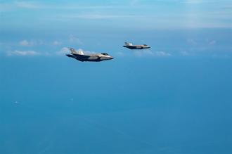 美F-35机队抵南韩 参与「乙支自由护盾」联演