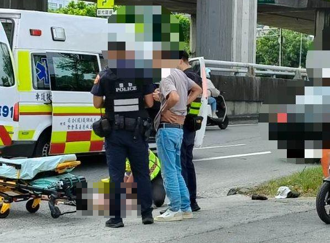 台中南屯行人車禍！88歲資源回收嬤遭賓士猛撞 命危搶救中