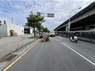 開車追撞回收老婦！台中39歲男沒查看「再輾下半身」 警殺人罪偵辦