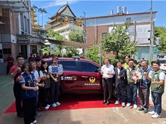 企業暖心善舉捐贈勘查車 為新北消防員添最強裝備