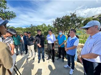 秀才山麓5B埤塘清淤雜質多卡關 地方承諾派志工協助加速完工