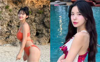 李多慧溪邊大解放！紅髮新造型 火辣運動短褲粉絲全暈