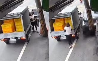 生死瞬間！男疑疲勞駕駛「逆向猛撞」 電線桿扛下一切