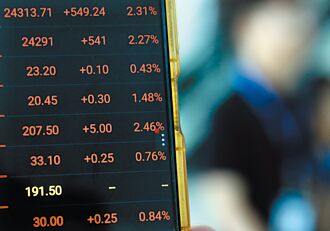 台股再创高 市值85.92兆创纪录