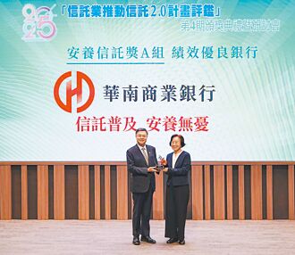 華銀 榮獲信託2.0評鑑雙獎肯定