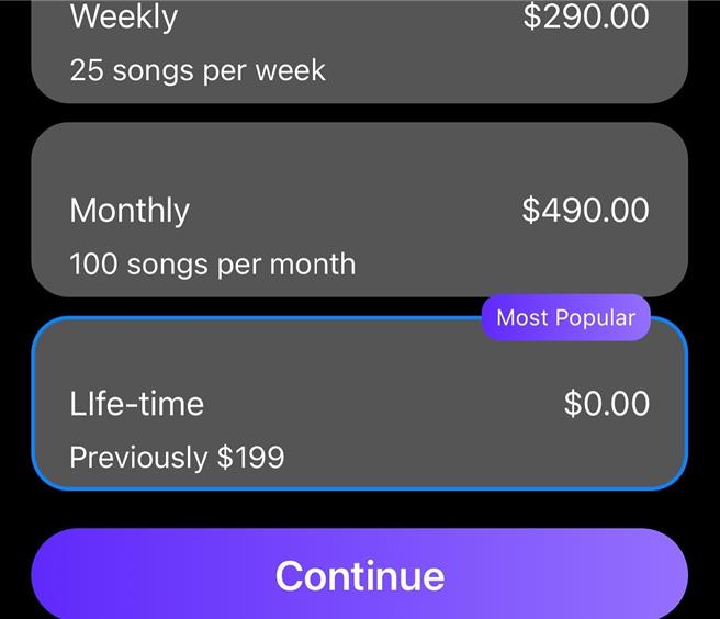 有消费者反映衝着限时0元下载后，仍遭扣款新台币6990元。（北市法务局提供／张珈瑄台北传真）