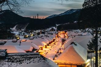 福岛秋冬绝景！枫红、雪国、老街美食 虎航直飞享优惠