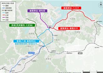 基隆捷運二階啟動路網評估 4條潛力路線出爐